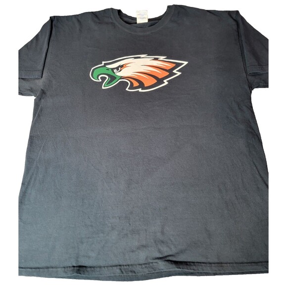 Gildan Philadelphia Eagles Irish Black Color T-Shirt XL - Picture 1 of 6